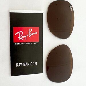 Replacement Lenses for Ray Ban RB2132 New Wayfarer 55 mm Brown